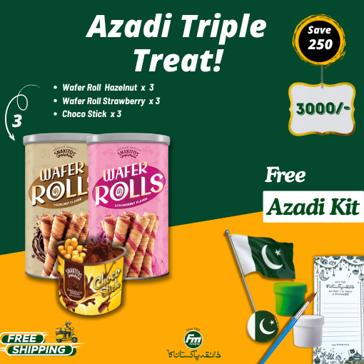 Azadi Triple Treat!