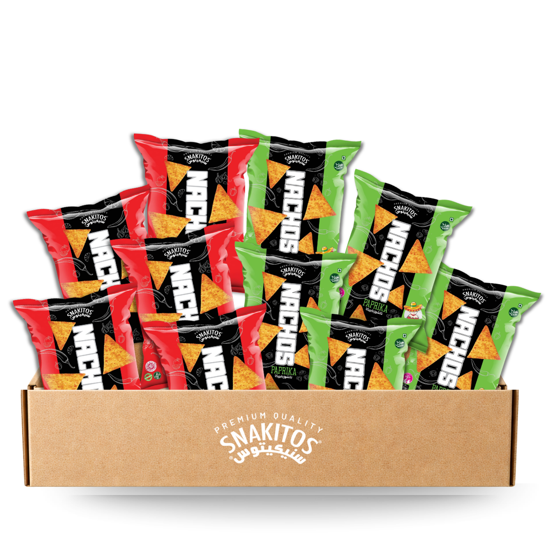 FM Foods Snakitos Nachos Salsa & Paprika Pack (10 Packs)