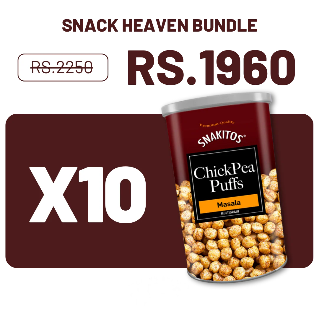 Snack Heaven Bundle – ChickPea Puff Masala