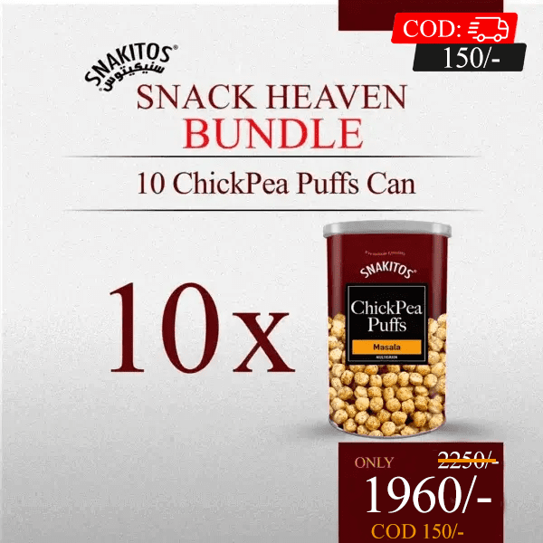 Snack Heaven Bundle – ChickPea Puff Masala