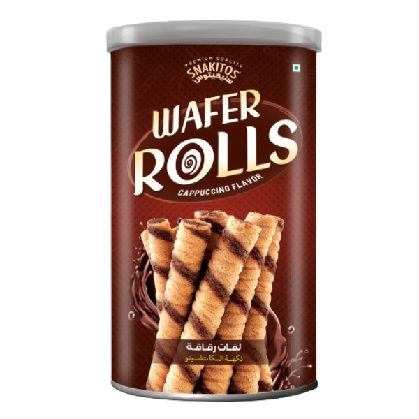 Wafer Rolls Cappuccino - 80g