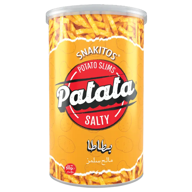 Patata Salty Slims Pack of 6