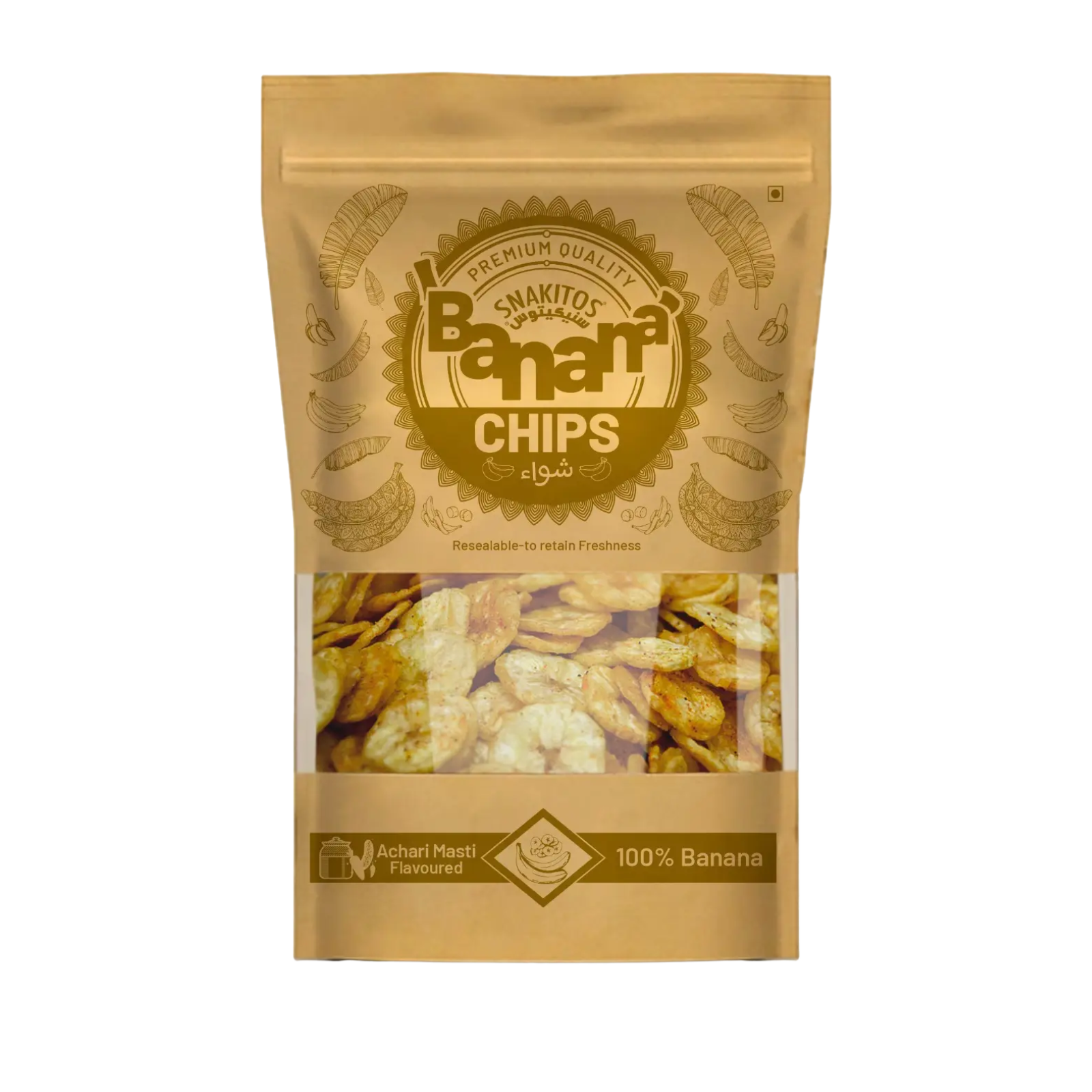 Snakitos Banana Chips Achari Masti