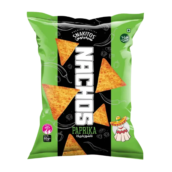 Snakitos Nachos Paprika - 50g ( +DC )
