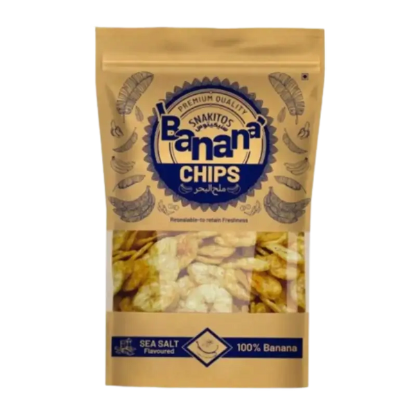 Banana Chips Sea Salt - 100g