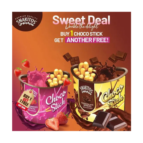 Buy Any 1 get 1 Free Choco Stix