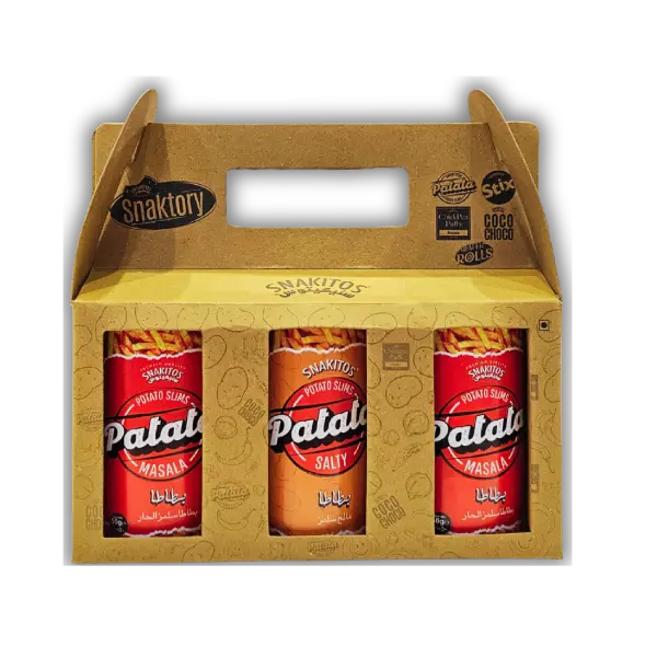 Snakitos Snaktory Patata Chips – Masala & Salty